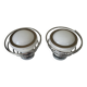 Pair of space age wall lights by Delmas from the 70s