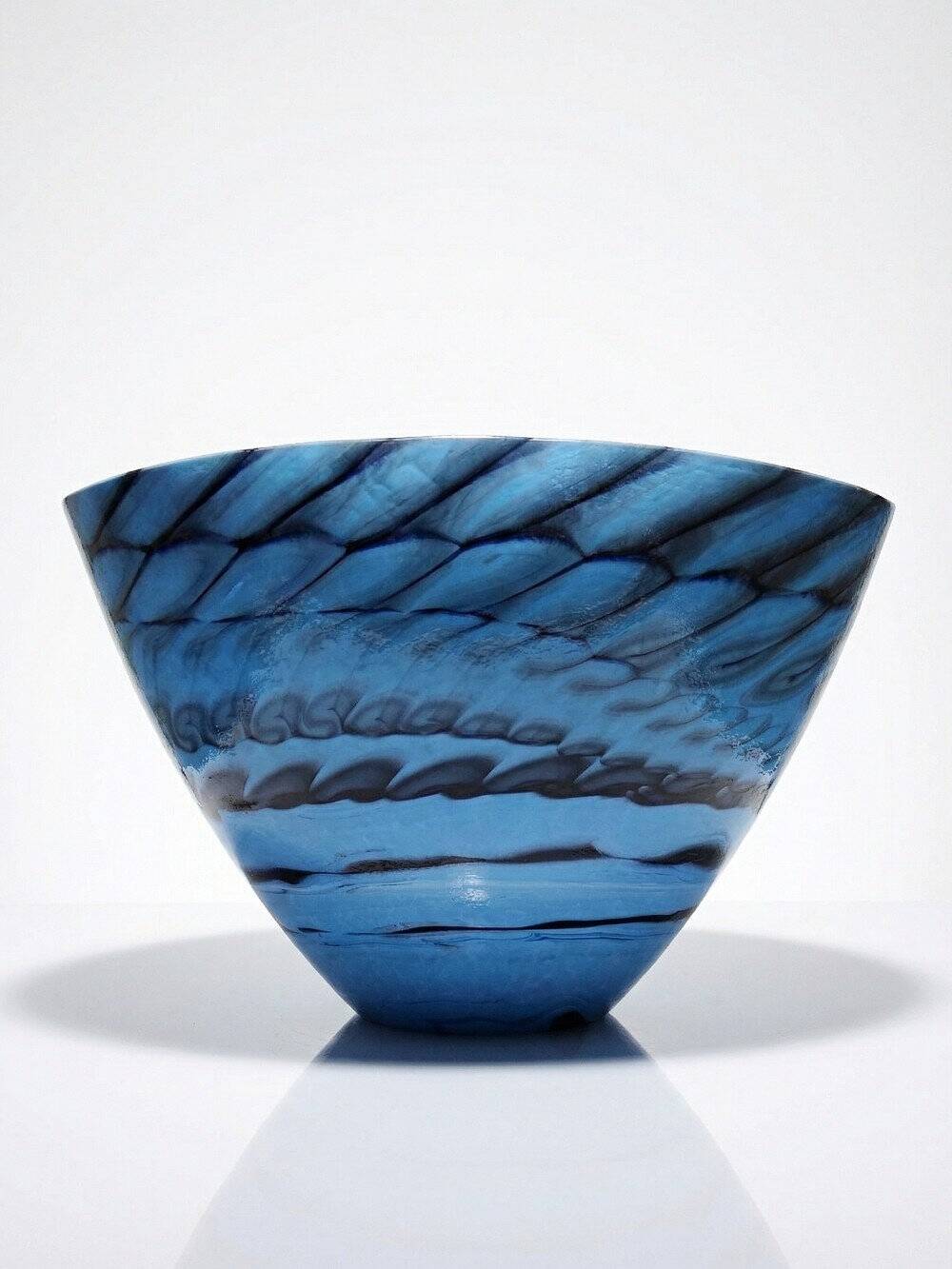 Centrepiece, bowl or large glass bowl from Murano "Yourmurano" handmade.