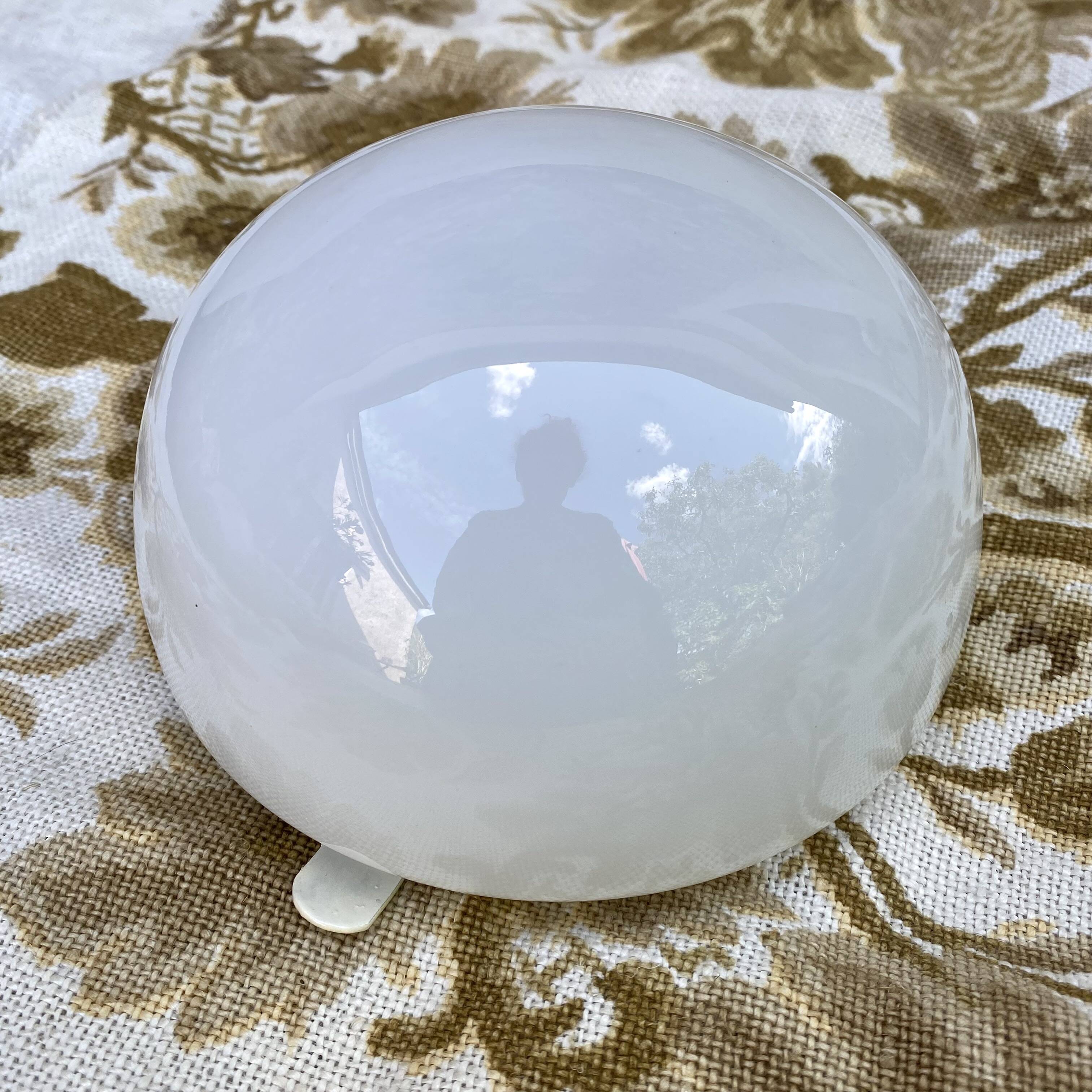 Mini ceiling light in opaline 15 cm