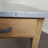 Bistro table zinc tray 185 cm