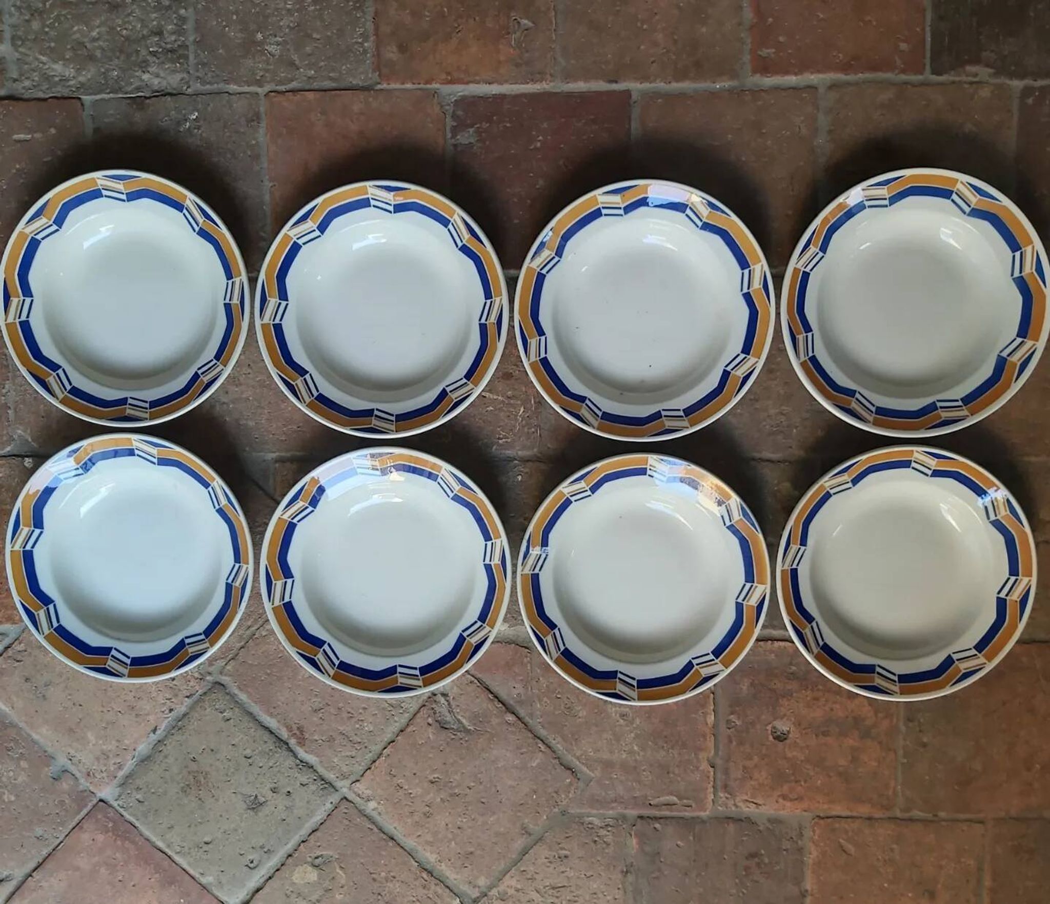 Assiettes creuses Badonviller
