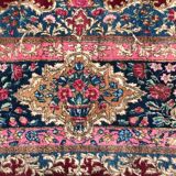 Tapis ancien Kirman fin 270x380 cm