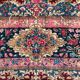 Old carpet Kirman late 270x380 cm