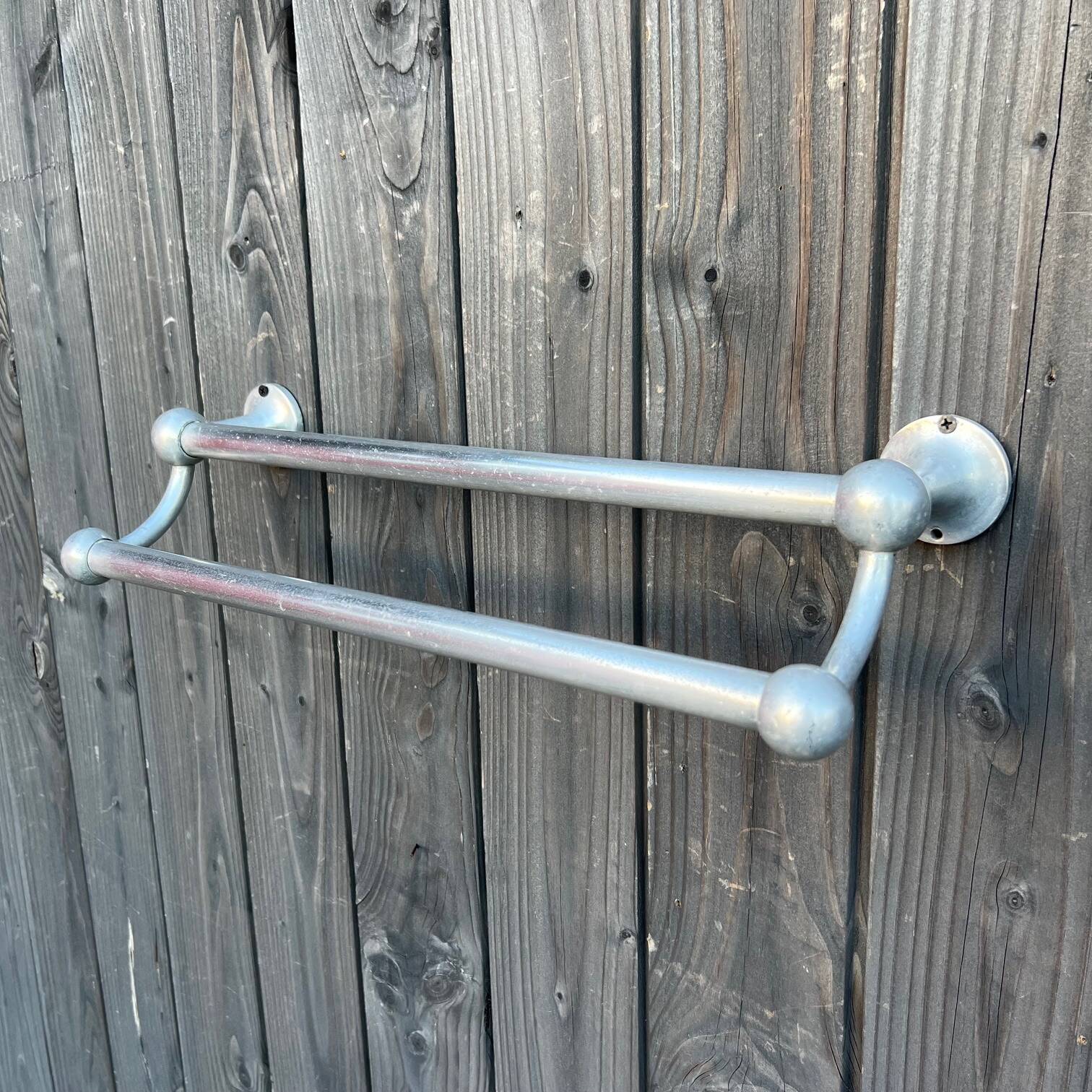 Vintage aluminum napkin holder