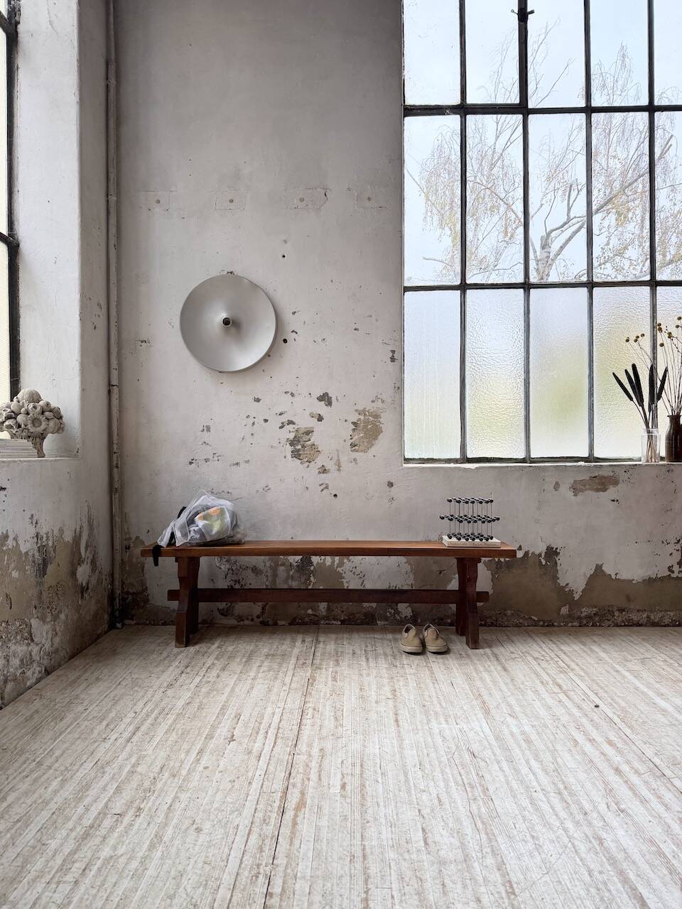 Walnut bench 1900 175cm