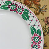 8 assiettes sarreguemines modèle turbigo assiettes anciennes