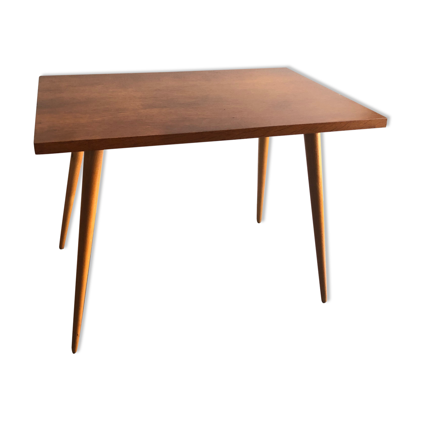 Vintage coffee table compass legs