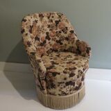 Vintage toad armchair, Belgium 60s