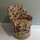 Vintage toad armchair, Belgium 60s