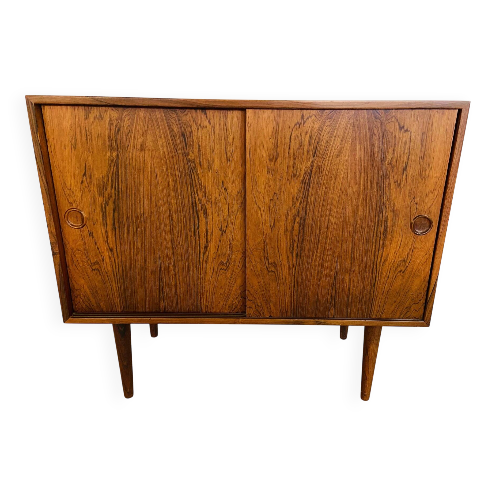 Vintage Danish mid-century rosewood chest of drawers 1960s