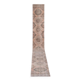 Tapis de couloir turc vintage