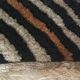 Hand Crafted Kuba Cloth Wall Hanging from D.R. Congo, 1960's