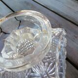 Cut crystal wisky carafe