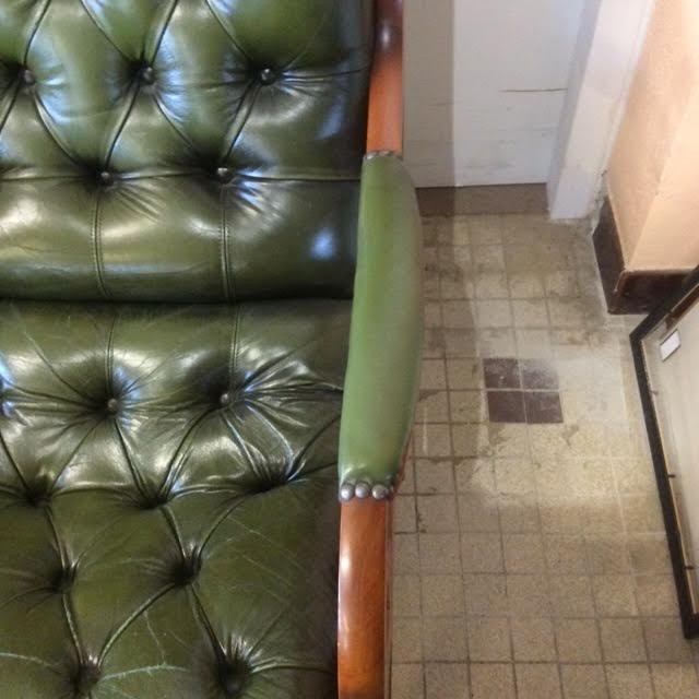 Chesterfield type armchair