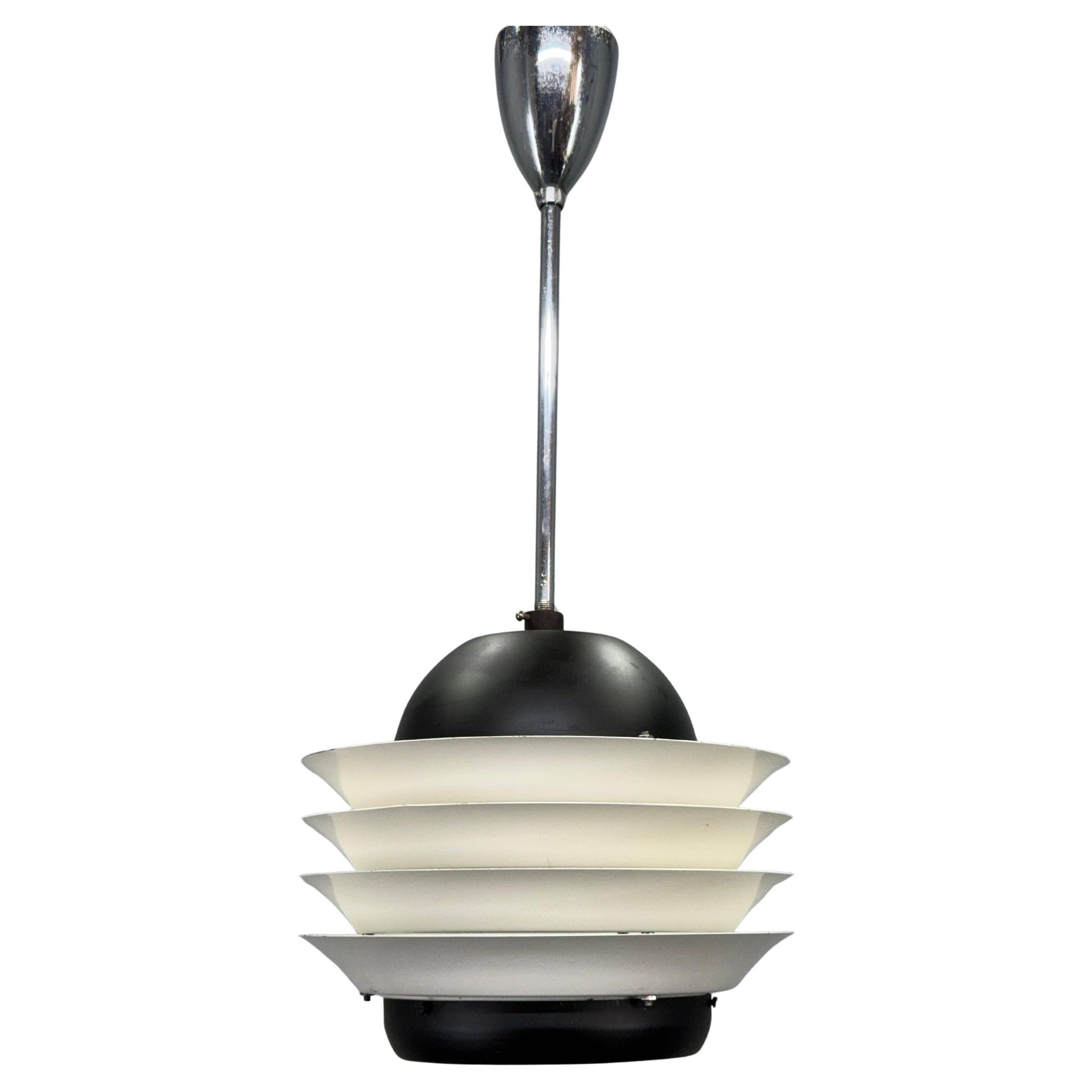 Mid Century Lidokov Pendant Lamp, Czechoslovakia 1970s