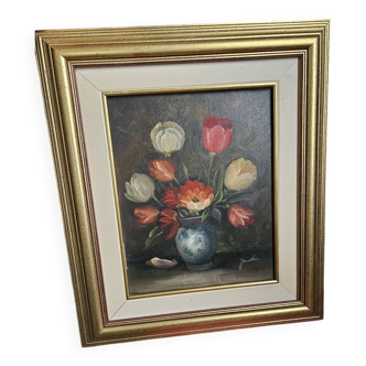 Peinture sur toile nature morte