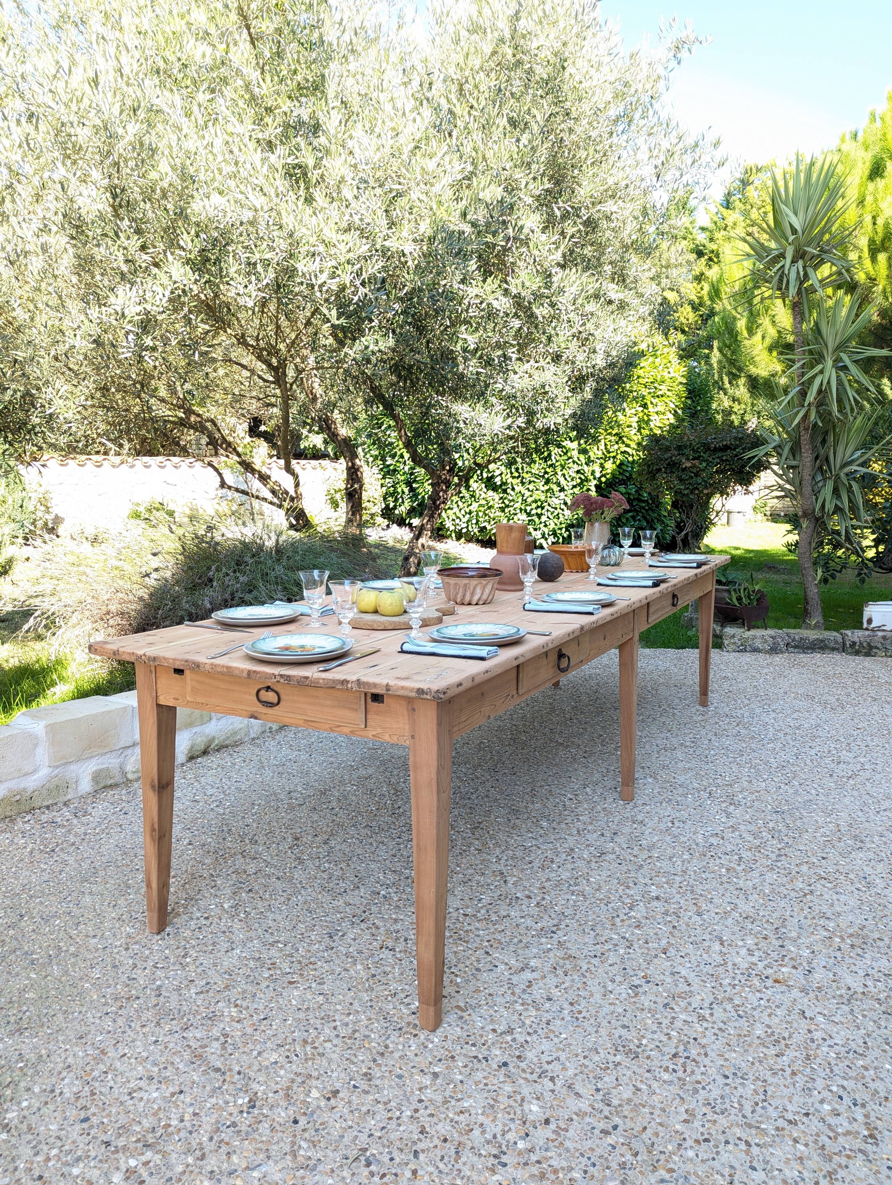 Large farmhouse table