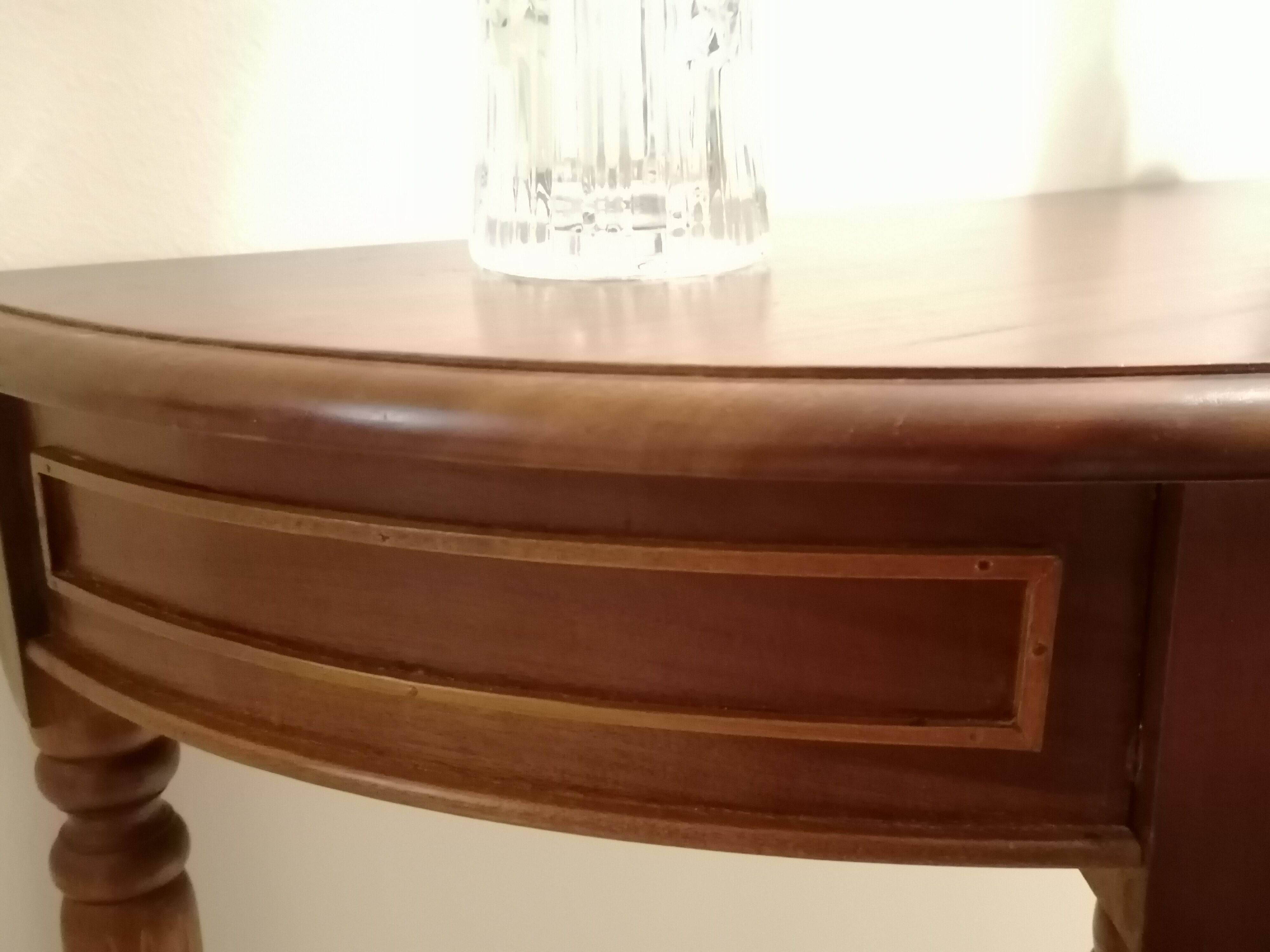 Half moon console