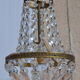 Bronze montgolfiere chandelier with tassels