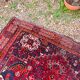 Ancient Persian Shiraz Rug 200x140 Wool Handmade Vintage Boho Chic Iran