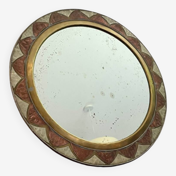 Vintage oriental mirror