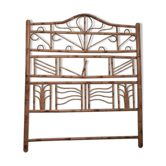 Rattan bamboo headboard