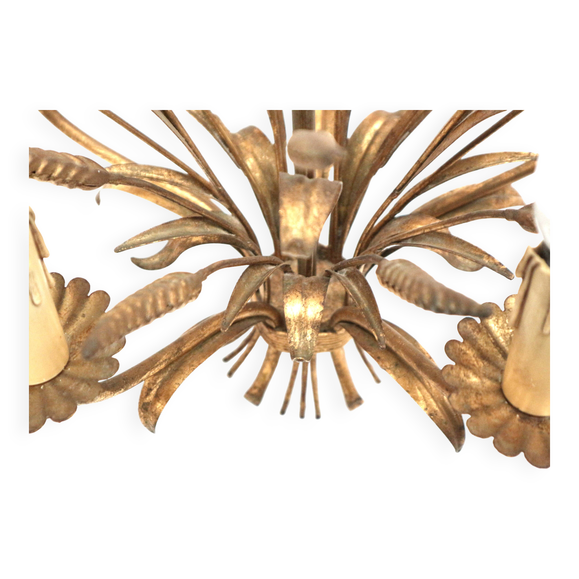 Hollywood Regency hanging lamp by Hans Kögl made in the 1960s