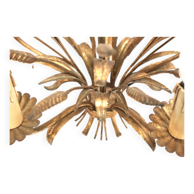 Lampe suspendue Hollywood Regency de Hans Kögl réalisée dans les années 1960