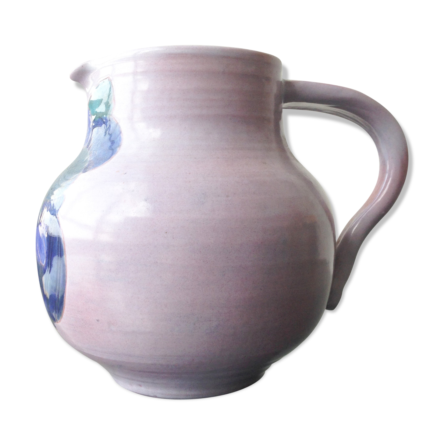 Vintage ceramic vase of the Frère Cloutier 1960