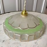 3 green granite glass suspensions 50-60s