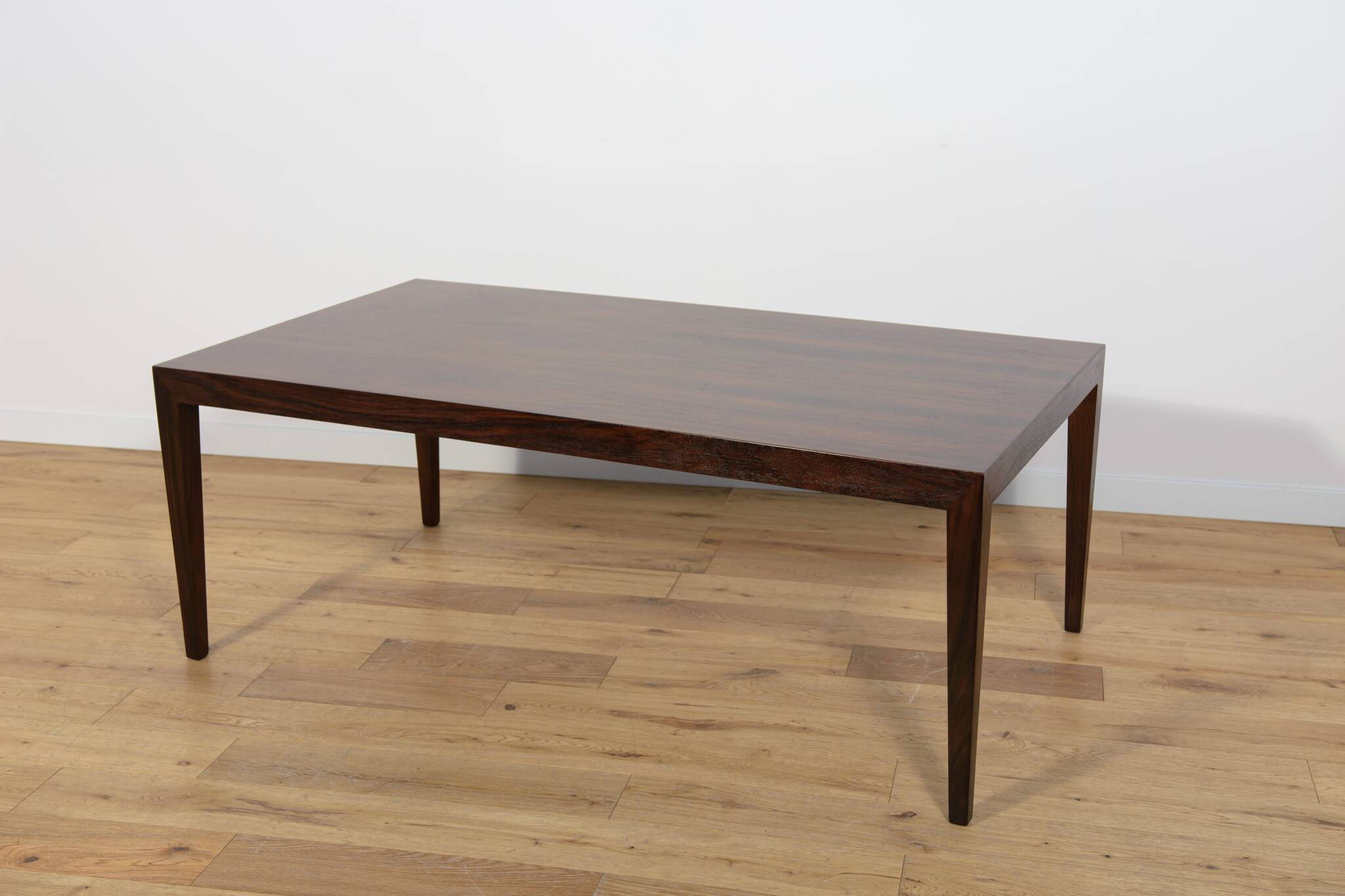 Mid-Century Rosewood Coffee Table by Severin Hansen for Haslev Furniture Carpentry, 1960s