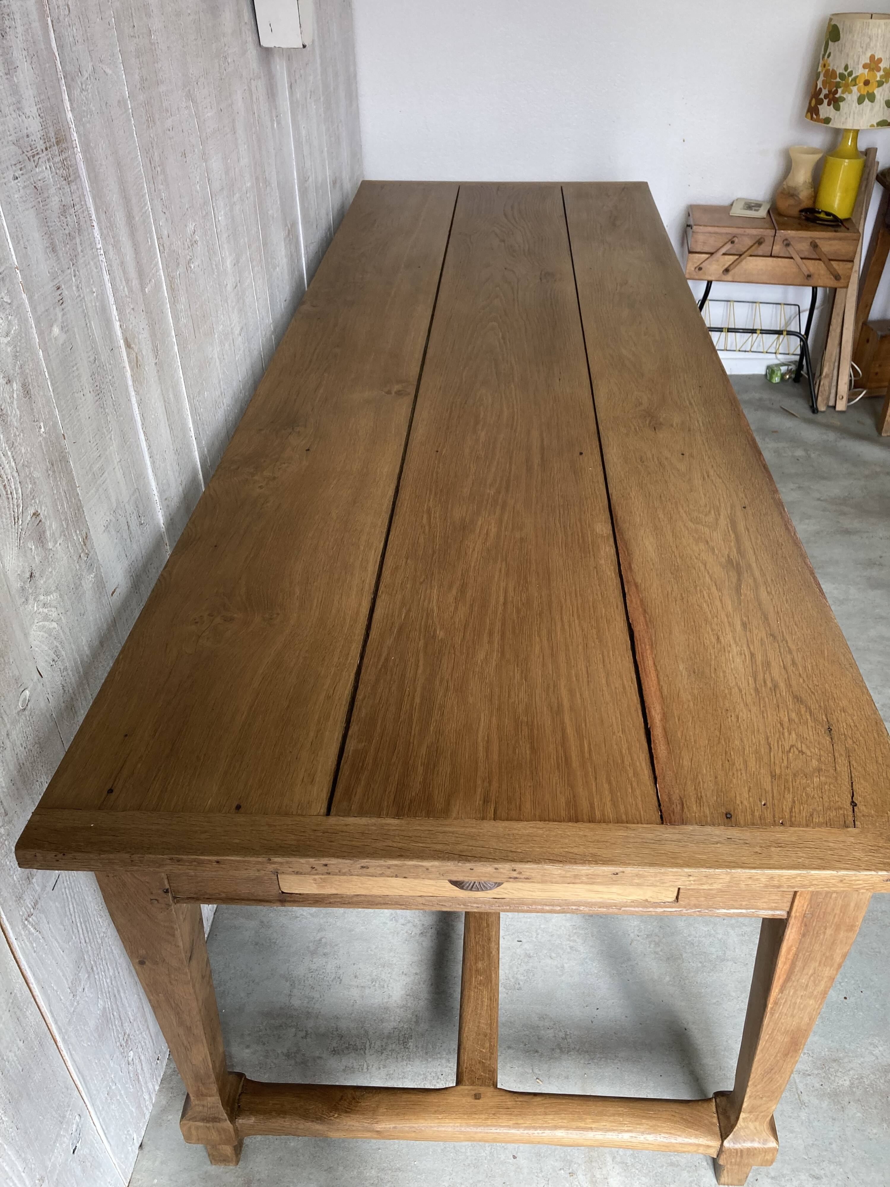 Table de ferme 244x82cm