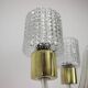 Art Deco All Glass Chandelier by Kamenicky Senov, 1960's, Czechoslovakia