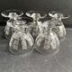 Port service – blown and engraved crystal – Art Deco