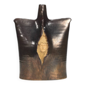 Ceramic Sculpture Vase signed TL, 1970s – Postwar European Studio Ceramics