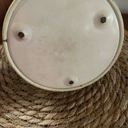 Boîte en tôle motif japonisant années 40.
