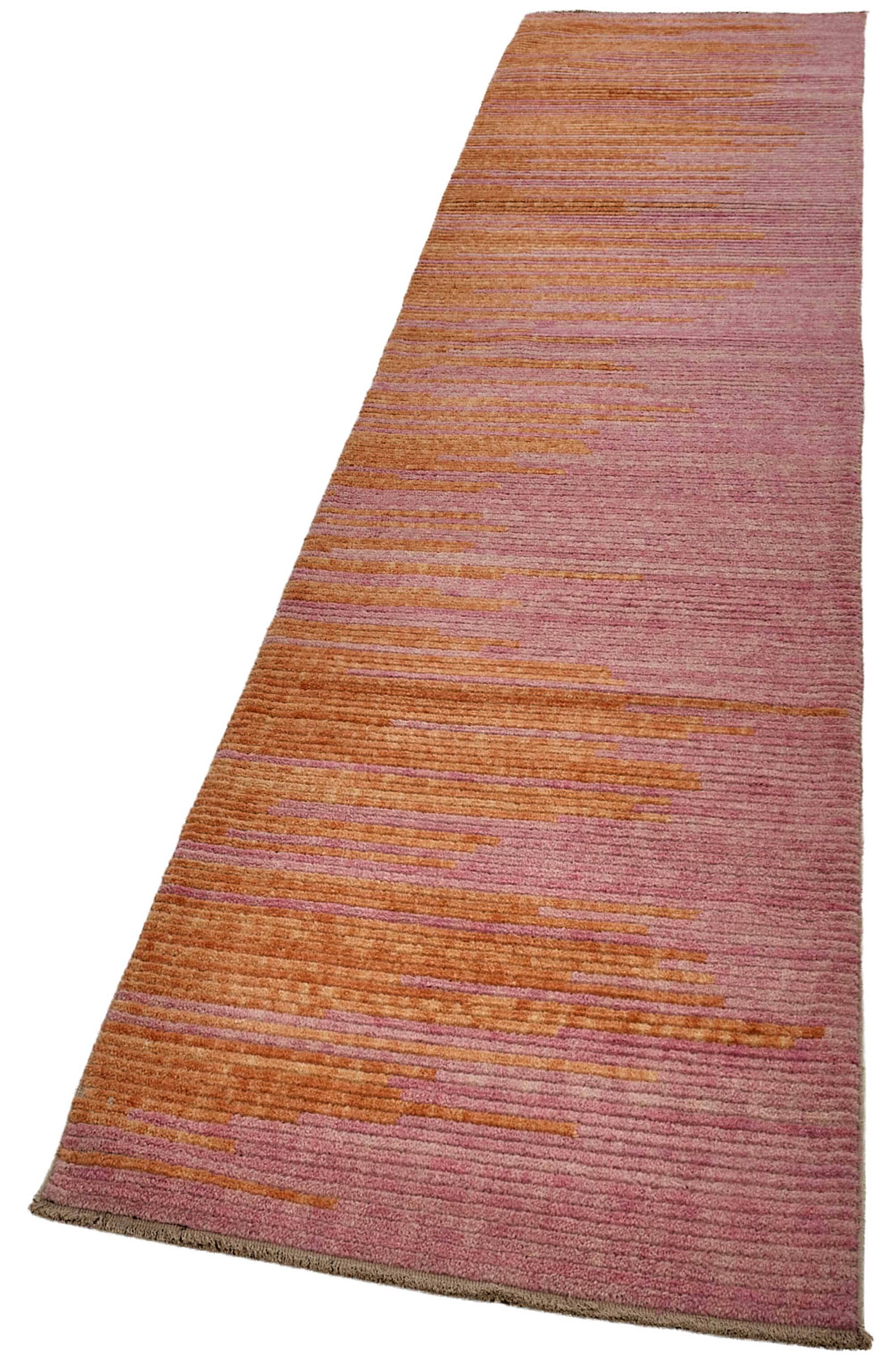 Turkish Handcrafted Loom Oushak Rug 73 cm x 367 cm