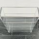 A storage unit in plexiglass.