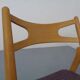 CH 29 Sawbuck Chairs in Oak and Wool by Hans J. Wegner for Carl Hansen & Son, 1950s, Set of 2