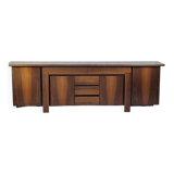 Walnut Sapporo Sideboard by Mario Marenco for Mobilgirgi, 1970s