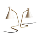 Pair of Italian "cocotte" lamps, 1950s design.