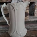 White earthenware rock pot 19th