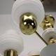 Golden Chandelier by Kamenicky Senov, 1970s, Czechoslovakia