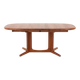 Extendable Solid Teak Dining Table from Glostrup Møbelfabrik, 1960s