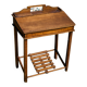 Bureau d'écolier et son boulier, années 1930