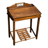 School desk and its abacus, 1930s