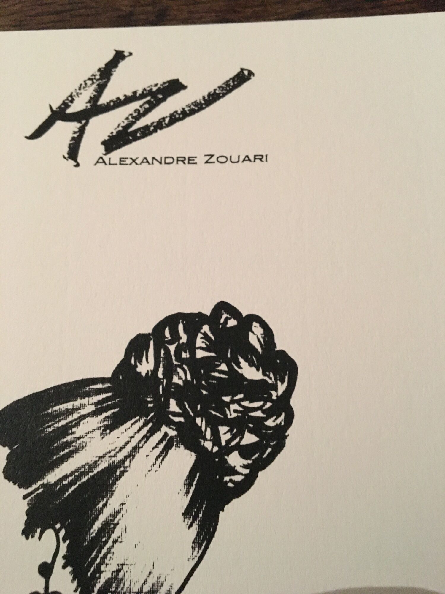 Press fashion illustration Alexandre de Paris