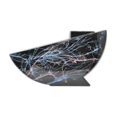 Vase Steuler des années 80