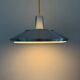 Vintage Danish Nordisk Solar - in style of Louis Poulsen Klassependel - Silver space age lamp