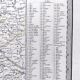 Old map of France - 1842